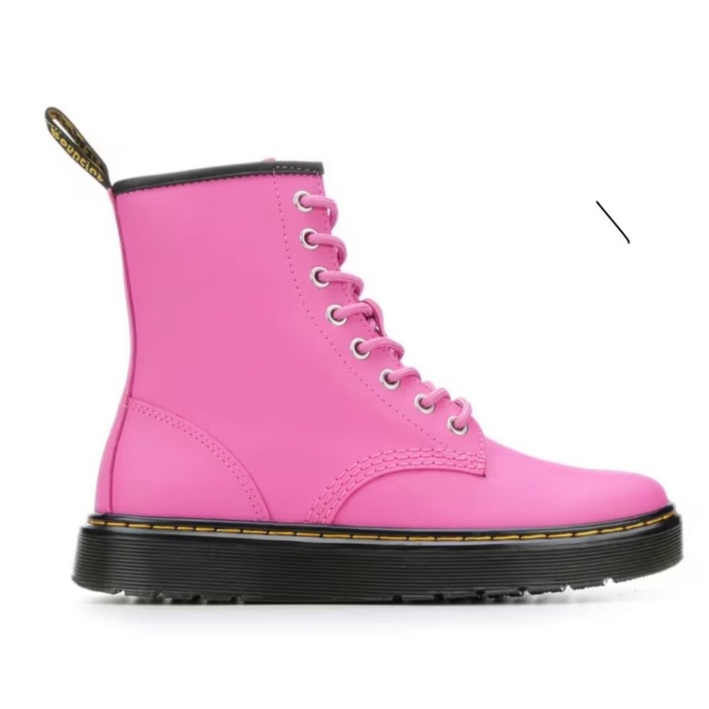 NEW Dr. Martens Zavala Flat Combat Boots Size 8 - Picture 3 of 5